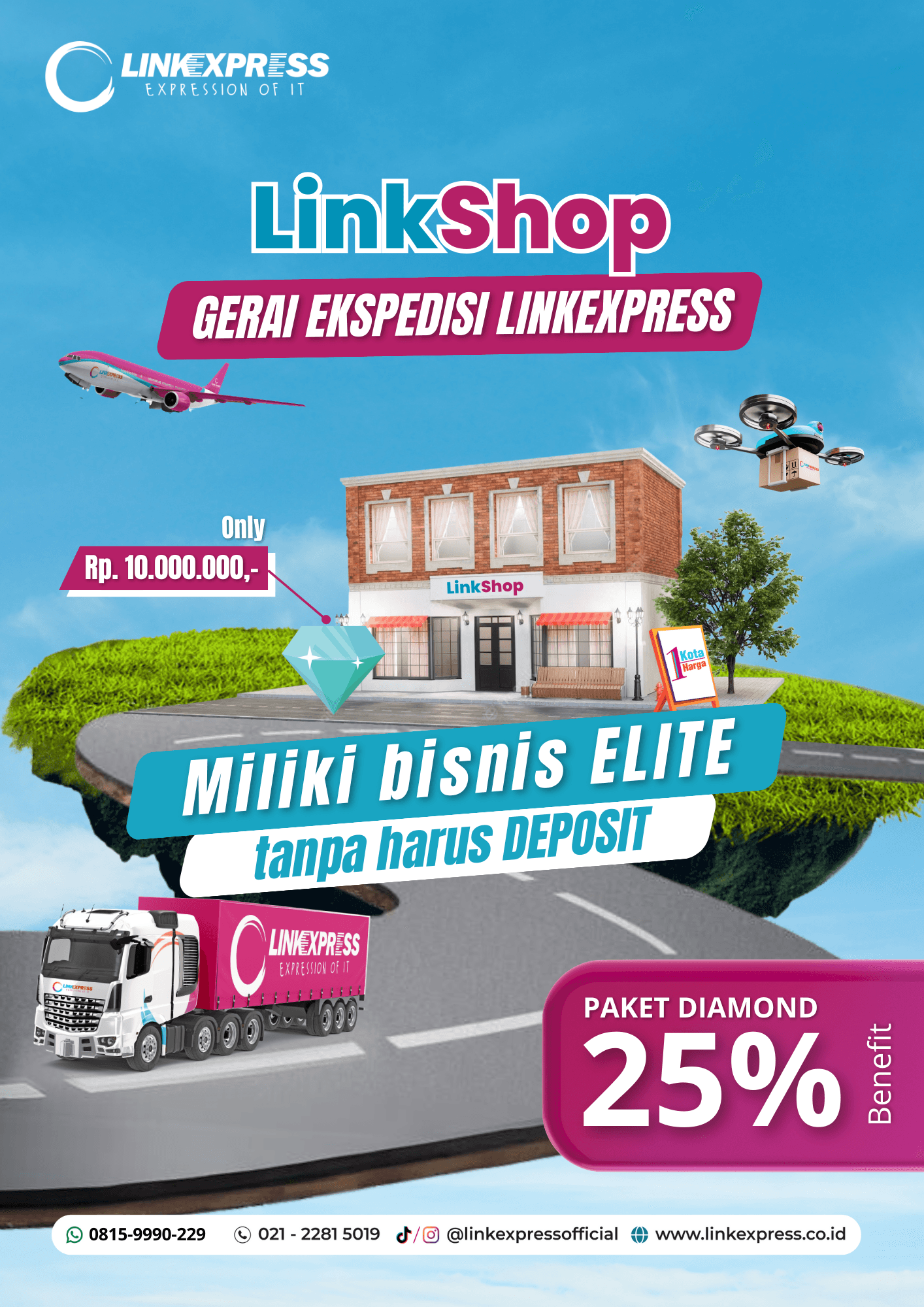 LinkShop Paket Diamond