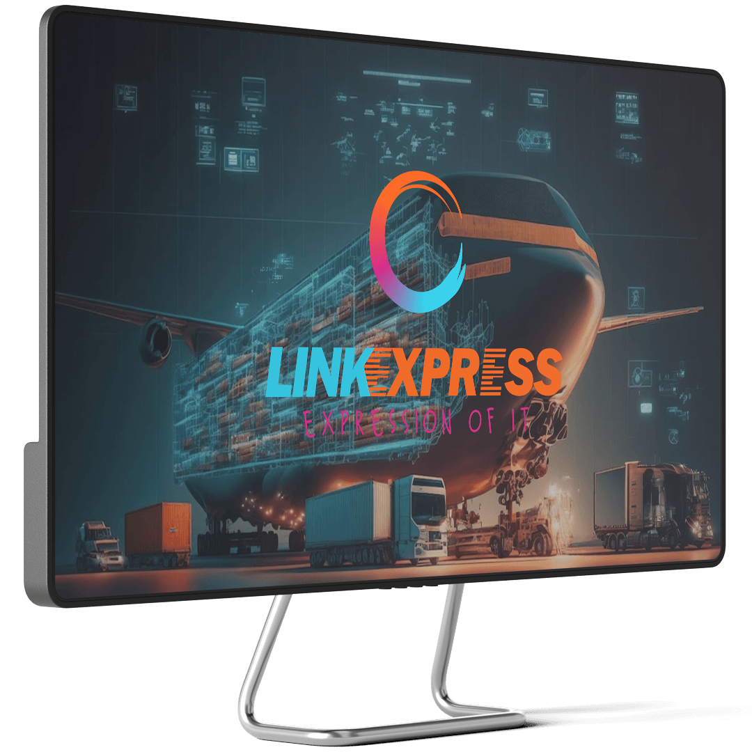 Monitor with LinkExpress Logo